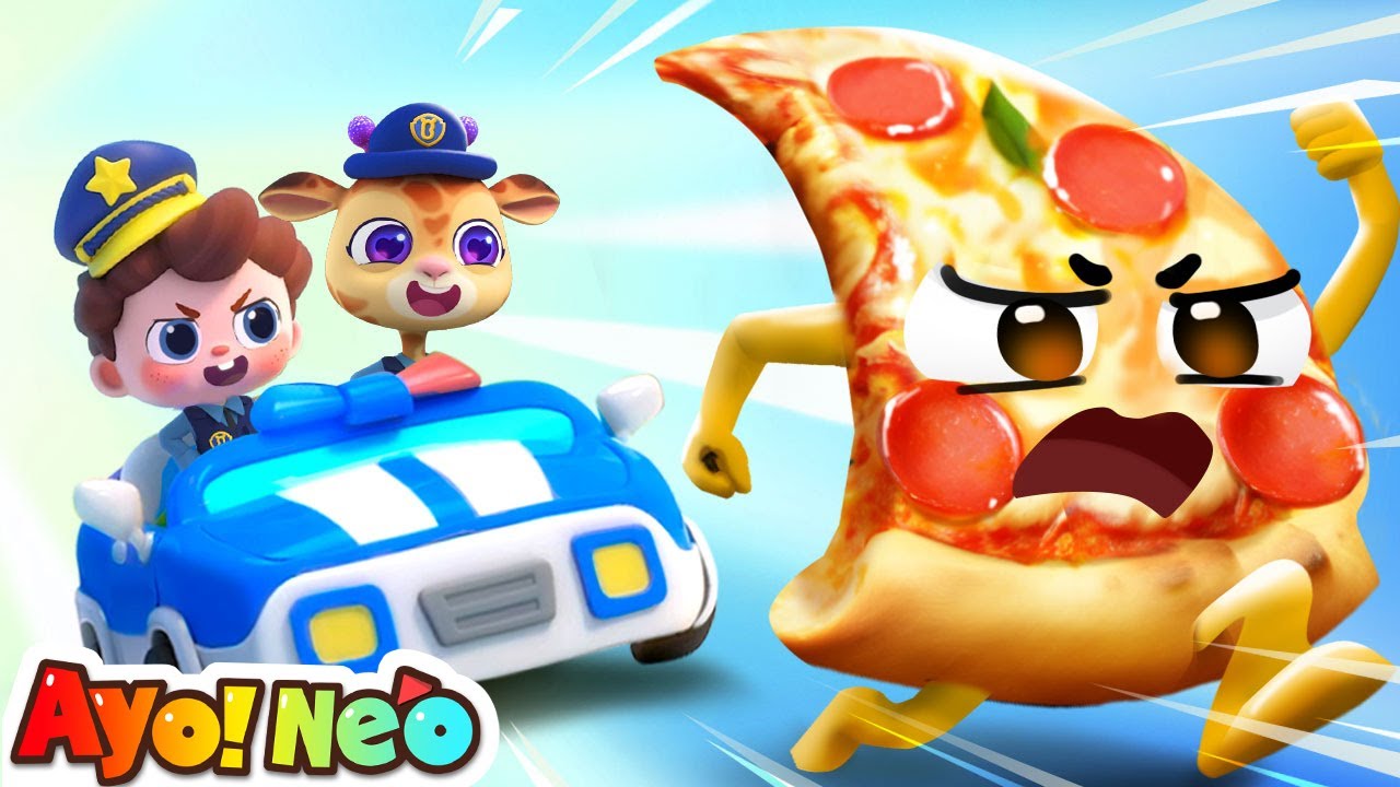 Pizza yang Melarikan Diri 🍕| Lagu Anak Seru | Lagu Anak-anak | Ayo！Neo | Yes！Neo Bahasa Indonesia