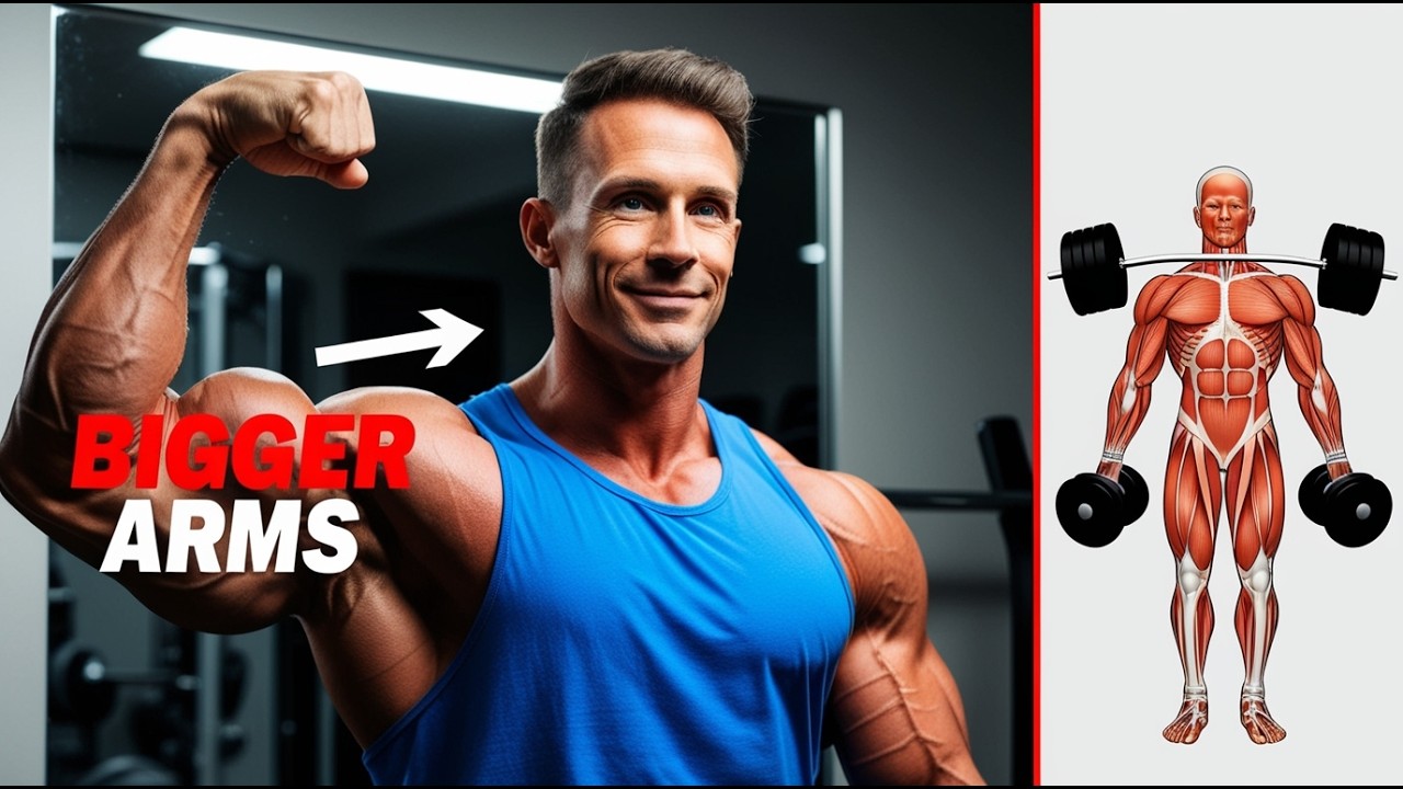 Pump Up Your Arms 7 Best Exercises for Bigger Biceps & Triceps!