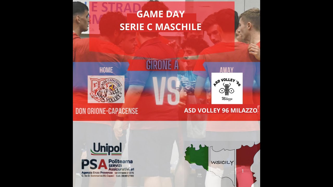 CAPACENSE-DON ORIONE VS ASD VOLLEY 96 MILAZZO