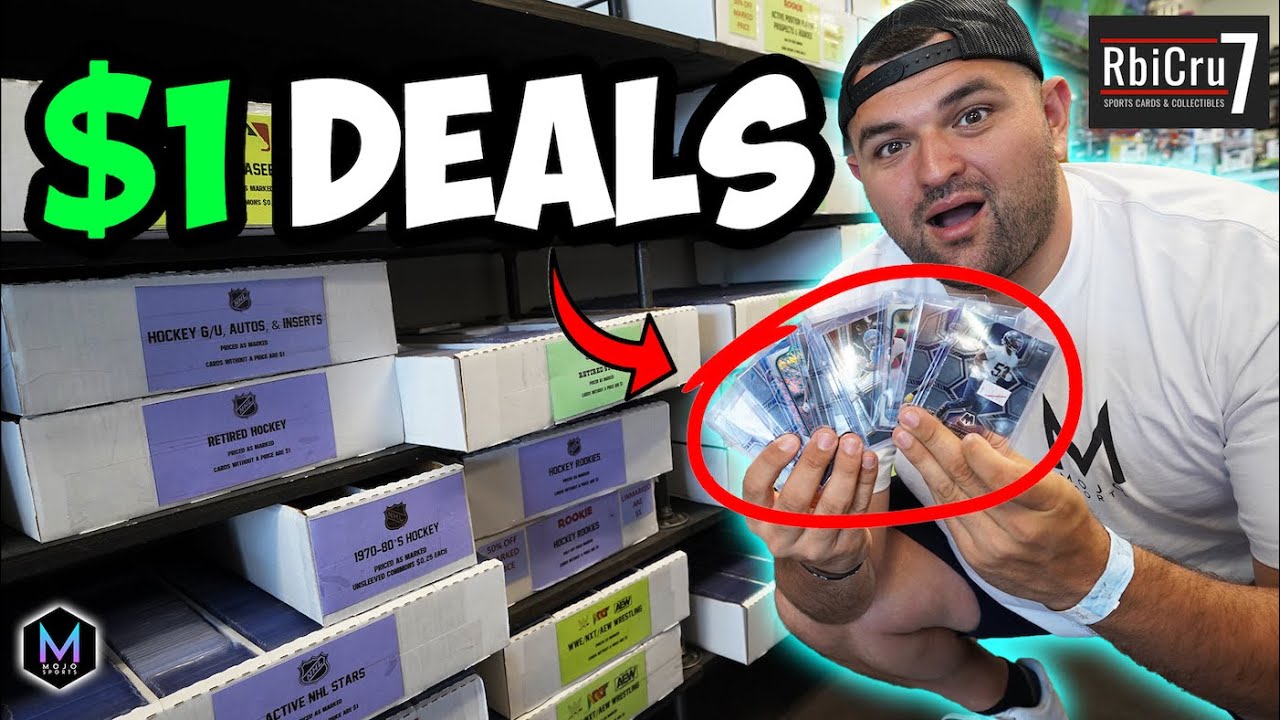 I STOLE $1 Cards At A Sports Card Shop in St. Louis 🤑