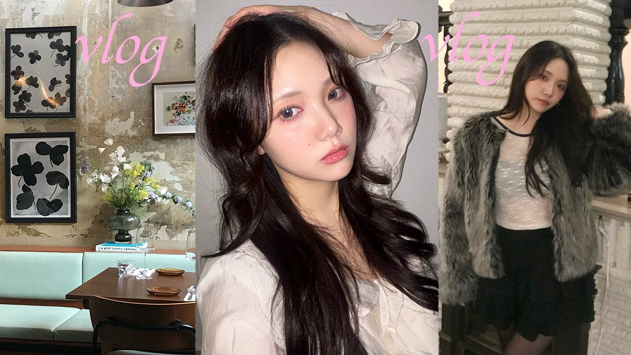 VLOGMAS🎅🏻🎄집순이 졸업했어요🏃🏻‍♀️ㅣ본격 연말약속 폭주기간ㅣ집밥 일상&너무 잘 챙겨먹는 요즘｡.:*☆🐷