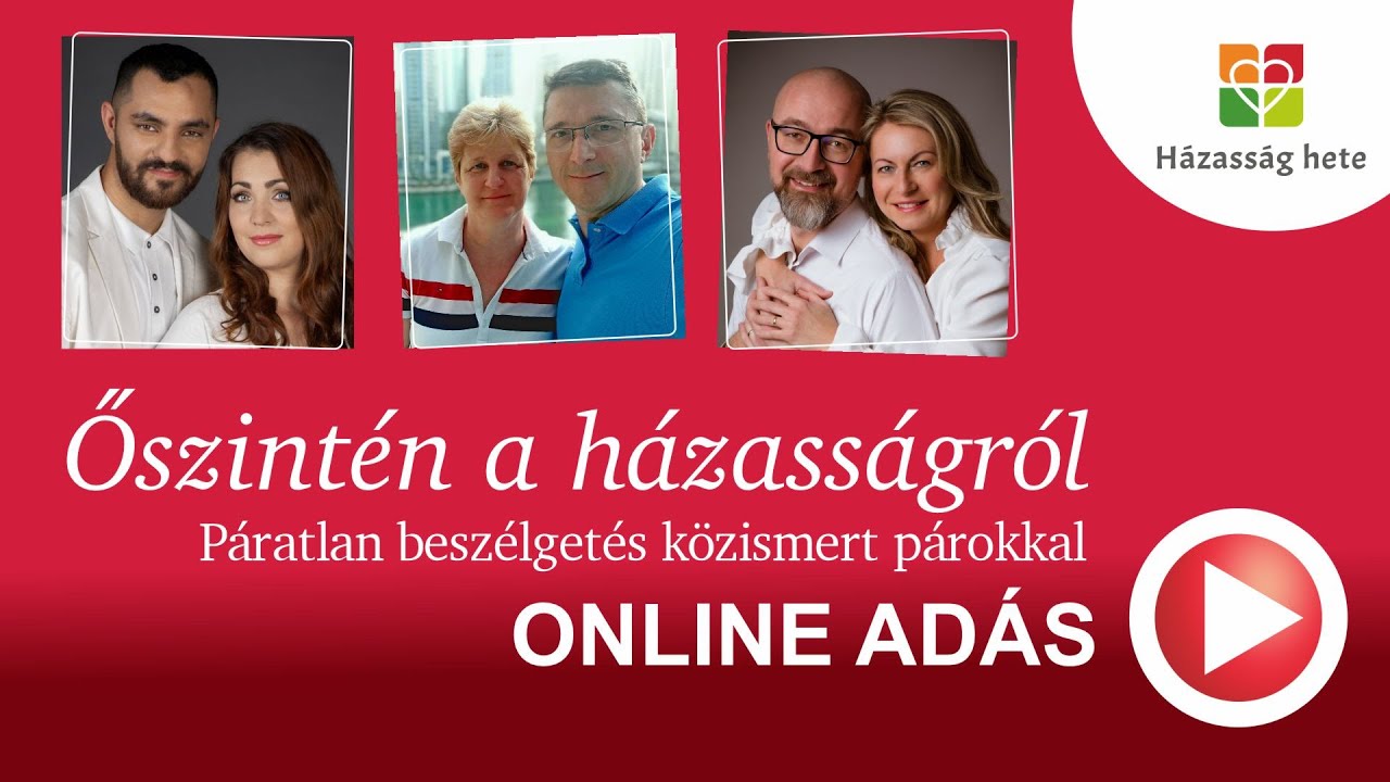 Páratlan beszélgetés közismert párokkal - Házasság hete 2025.