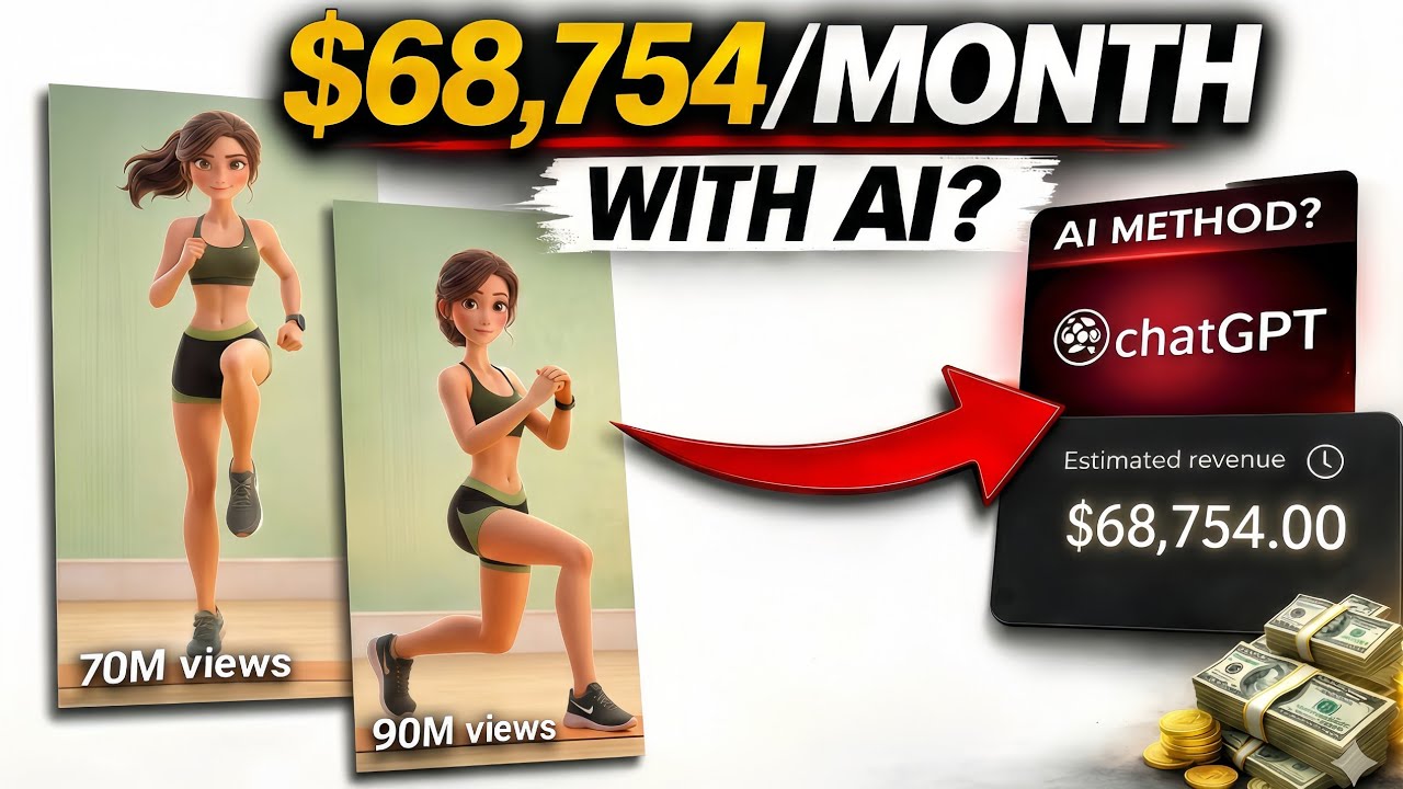 How to Create a Viral Faceless Fitness Channel with AI (FREE Tools + Full Video Guide)