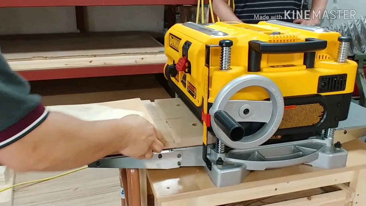 디월트 자동대패 평잡이지그  DEWALT Thickness Planer DW735 Planing warped boards Jig