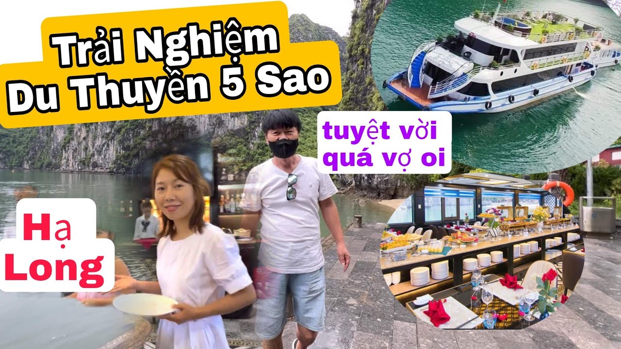 ANH SOO CHOÁNG NGỢP VỚI DU THUYỀN 5 SAO Ở VIỆT NAM 🤣 DU LICH HẠ LONG