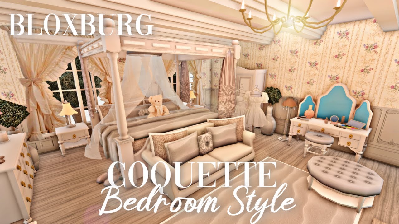 Roblox Bloxburg - Coquette Bedroom Style - Minami Oroi