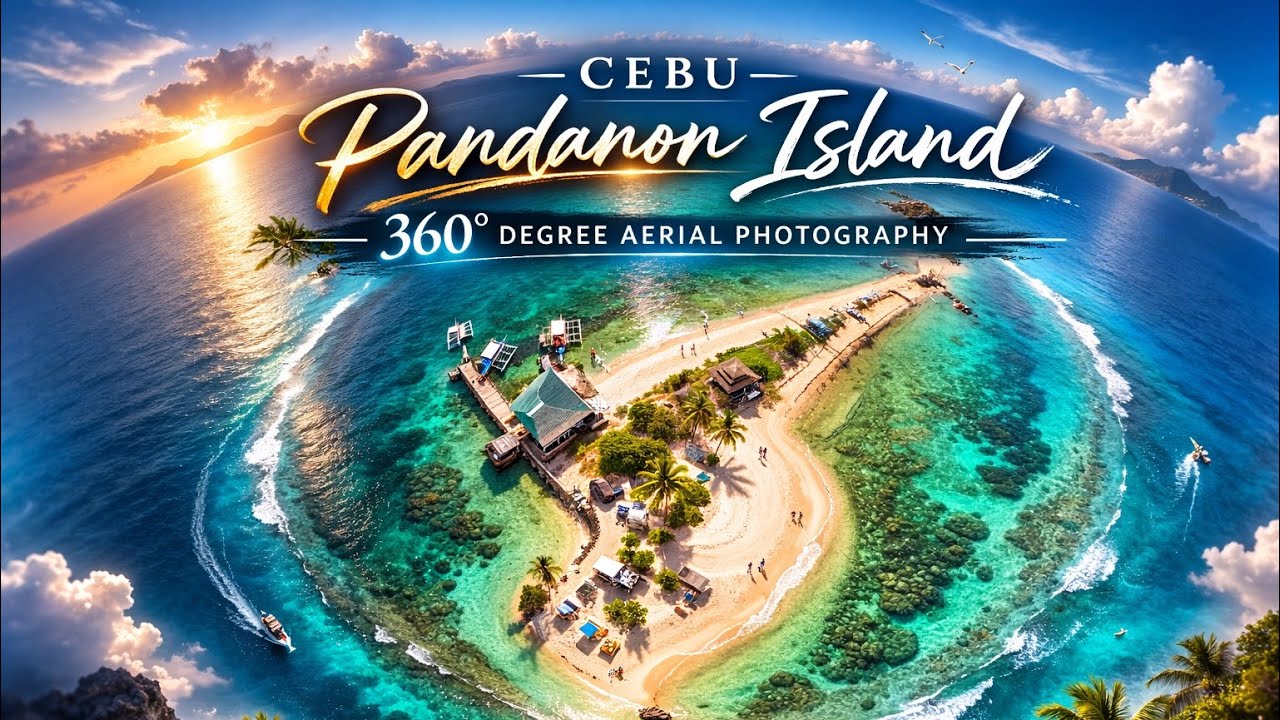 【360°空撮】セブ・パンダノン島｜Antigravity A1で“自分が見たい視点”を自由に選ぶ空の旅