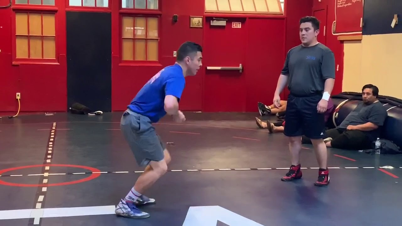 Upper Chest-Lock Toss from Double-Leg Defense