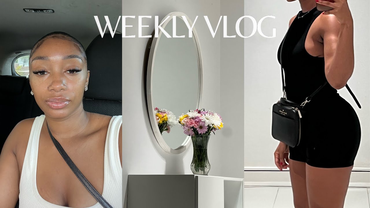 WEEKLY  VLOG| FINALLY GOT MY DESK + PARTYING + ORGANIZING + EMHAL IS TOO BIG | TAVEIONN TELFER
