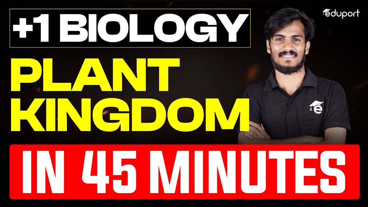 Plus One Biology | Plant Kingdom Summary | Eduport Plus One