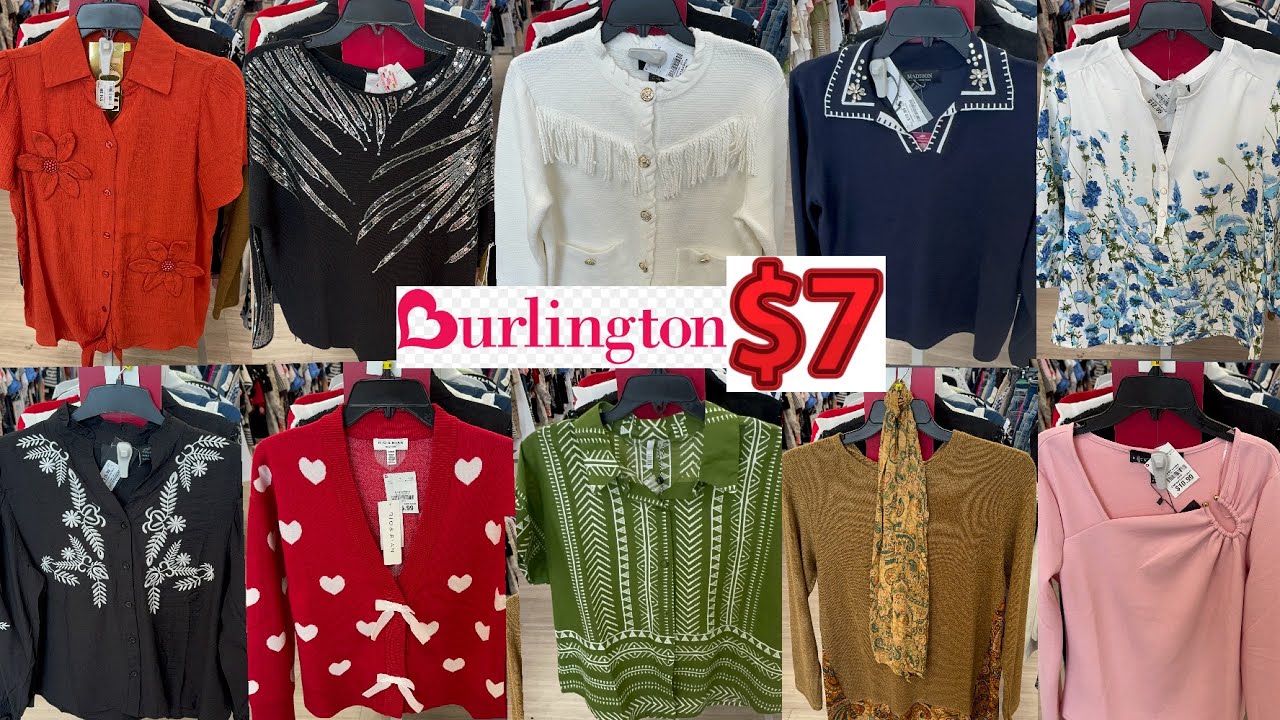 ❤️BURLINGTON‼️NEW DESIGNER BLOUSES & SWEATERS FOR LESS $7.69 | BURLINGTON SHOPPING 🛍️ 2026
