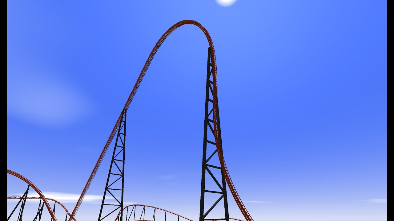 Thunderstrike 413 POV, A Beyond Vertical Giga/Strato Coaster With Inversions (UC2)