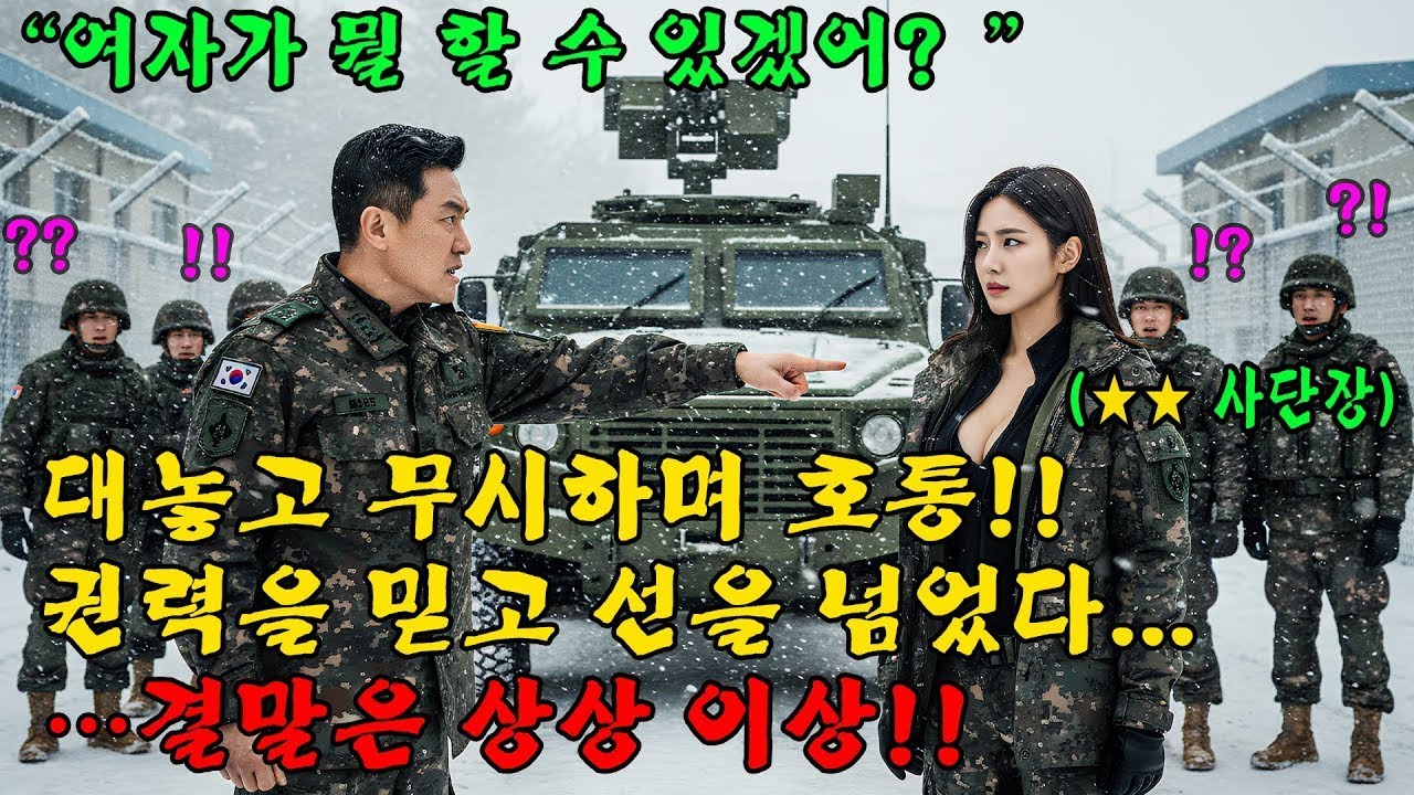 707특임대 출신 최연소 소장을 &lsquo;다방년&rsquo;이라 부른 육군 대령&hellip; 취임식 단상에서 터진 역대급 공개 참교육l 오디오북 l 감동 l 창작사연 l