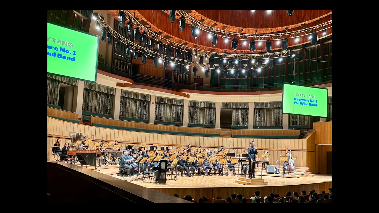 Kelly Tang - Overture No.1 for Wind Band - Singapore Symphony Orchestra, Leonard Tan