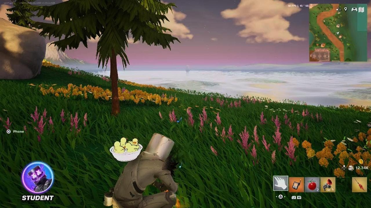 3 Min Of Relaxing Camp Fire Music In Fortnite