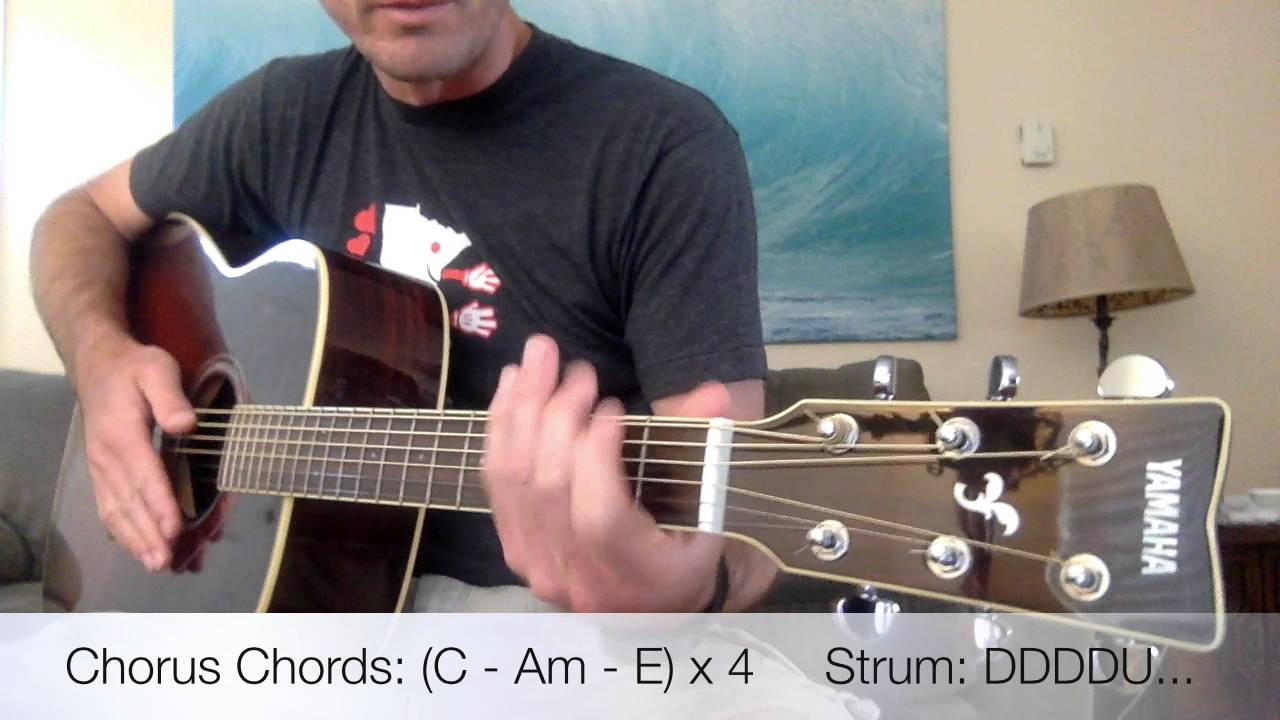 Twenty One Pilots - Heathens Acoustic Guitar Lesson