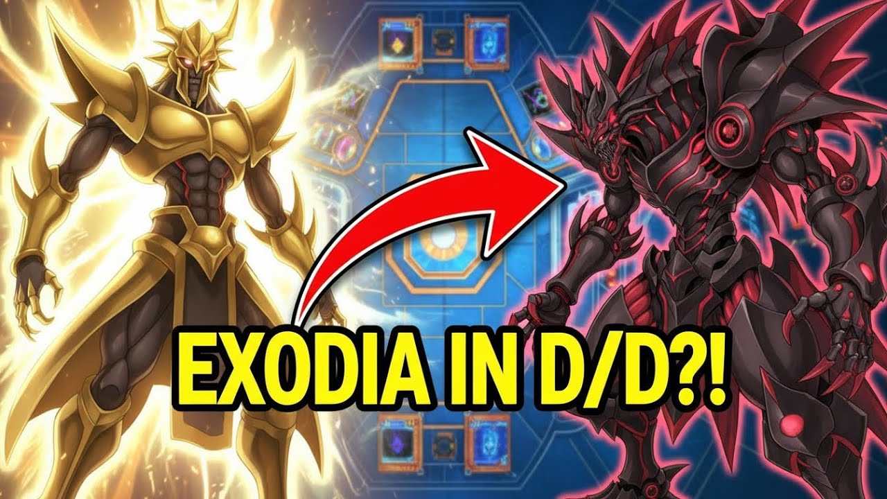 I Put EXODIA in a D/D Deck… and It Actually Worked?! | Master Duel Ranked Online🦅