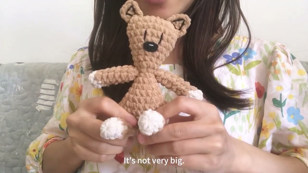 How to Crochet a Mr. Bean's Teddy Bear --  Crochet Tutorial for  Beginners by Crochet Cat -- P 1