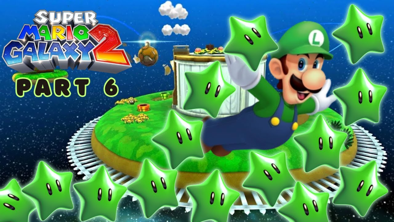 It's GREEN STARS TIME!!! | Super Mario Galaxy 2 #6