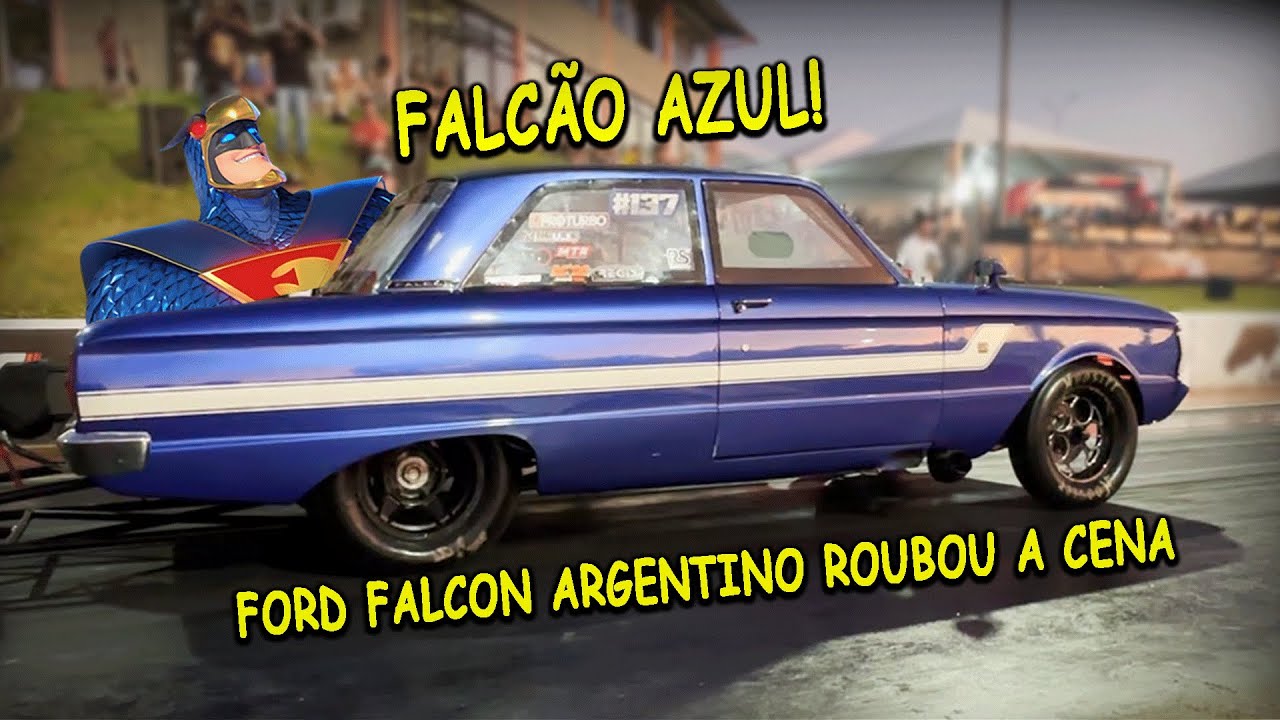 Falcão Azul! Ford FALCON  ARGENTINO roubou a cena no Festival #velopark