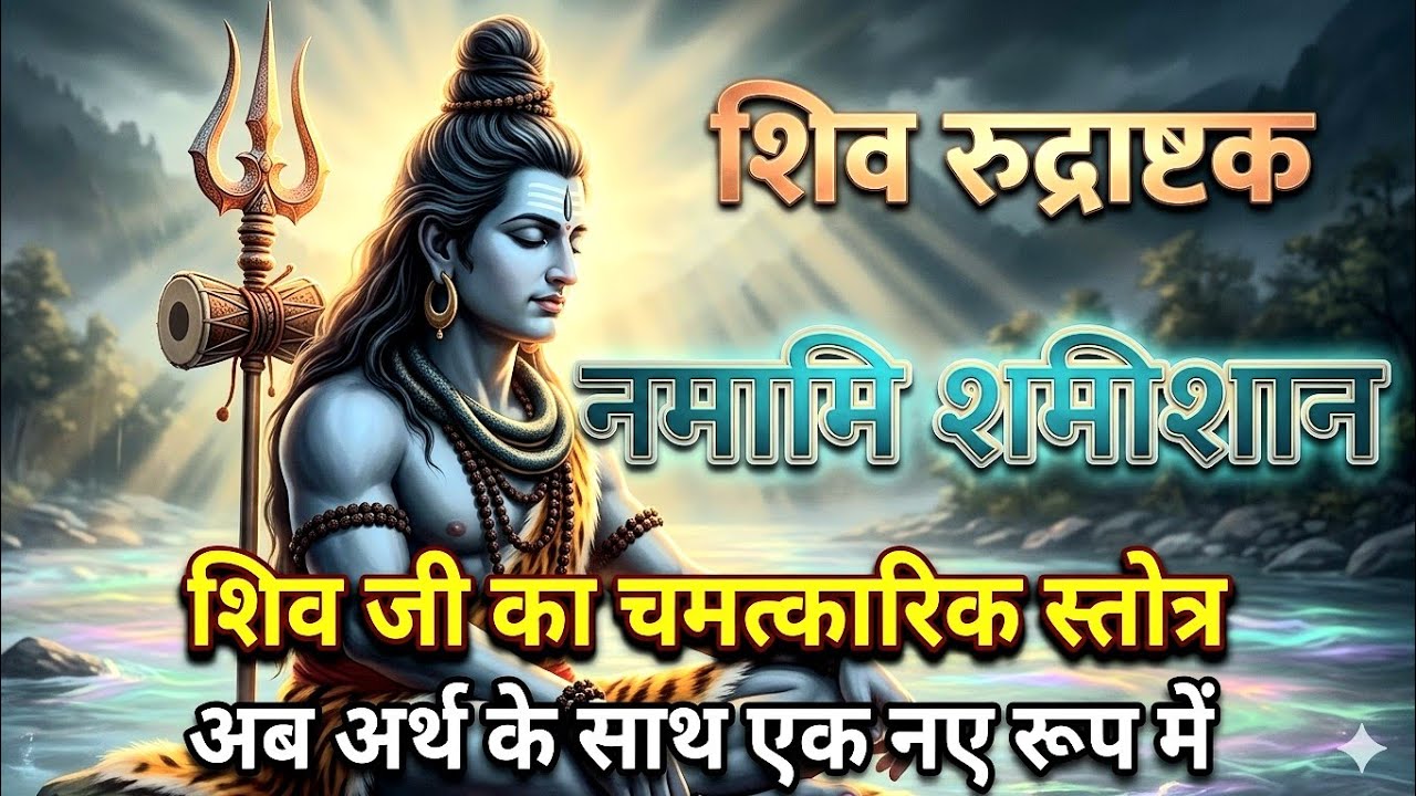 शक्तिशाली शिव रुद्राष्टक: चमत्कारी मंत्र का पूरा अर्थ 