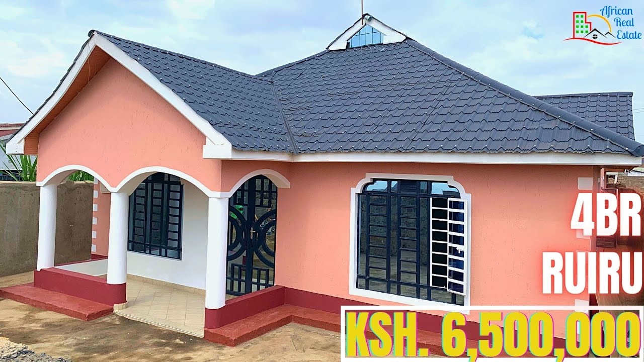 Inside a Ksh. 6.5M  4BR Bungalow in Ruiru- Kiambu- VERY CHEAP AND CLASSY- $60,000