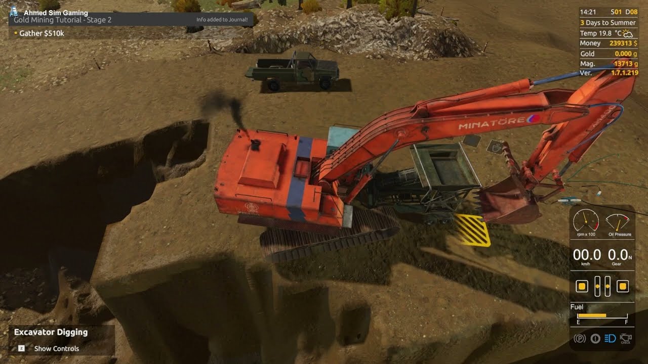 لعبة محاكي تعدين الذهب المستوى رقم 2 - Gold Mining Simulator Tier 2 - #10