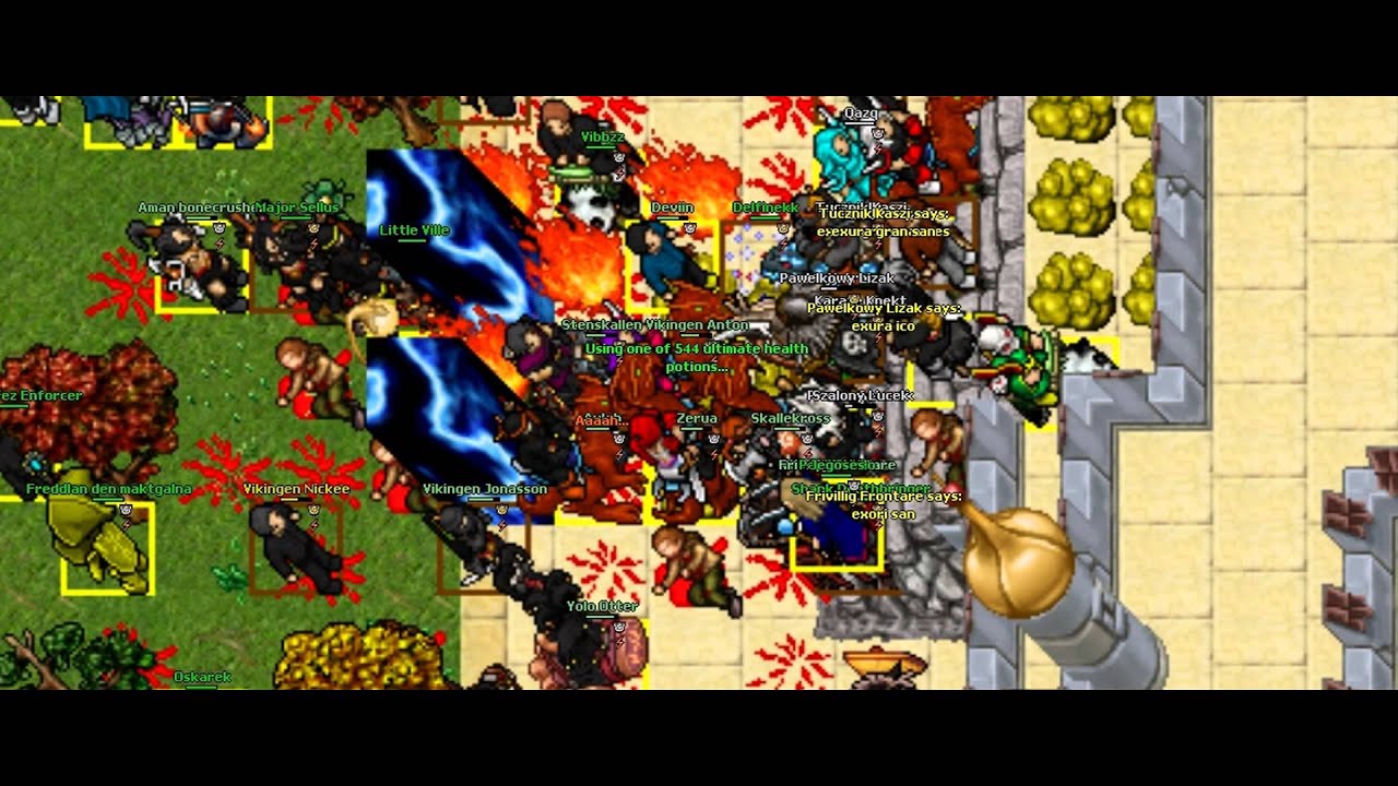 Tibia Warmode; The last war; Cursus vs Inorexable | VT+ 1080p HD