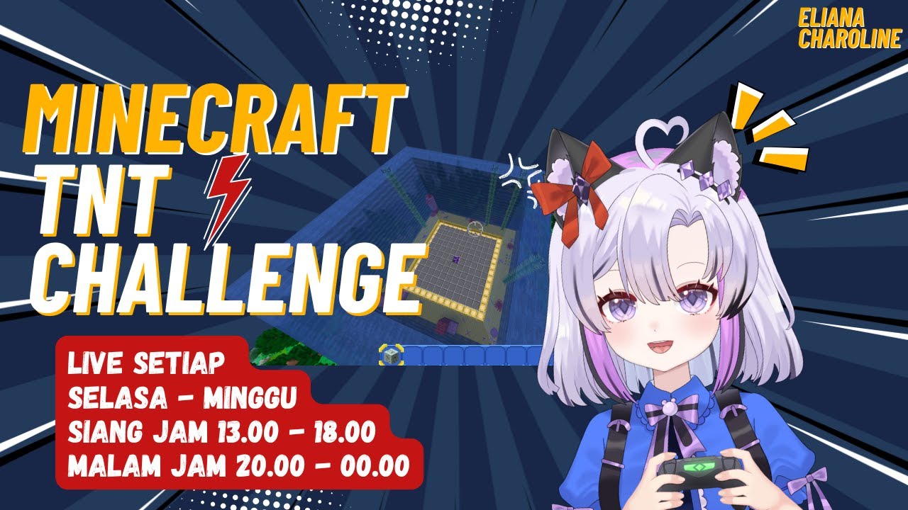 MINECRAFT TNT CHALLENGE  #vtuber