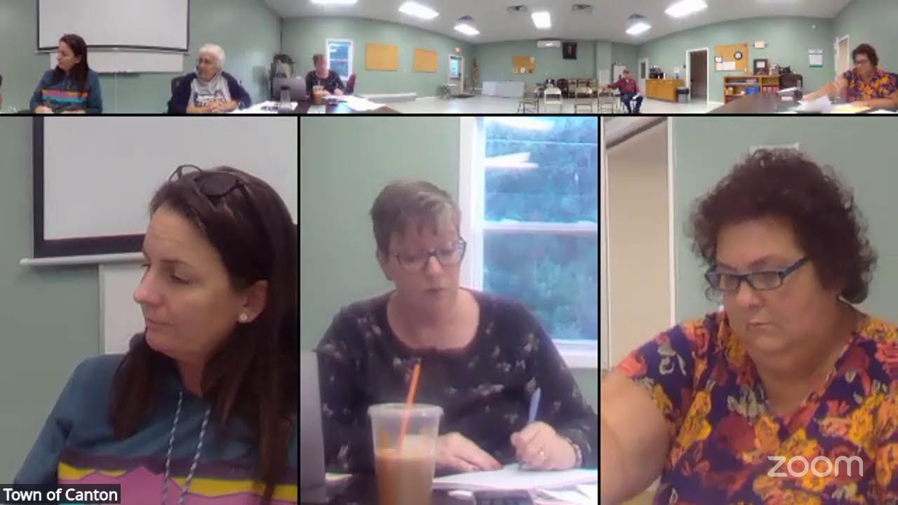 Town of Canton Select Board Meeting--2nd Thursday