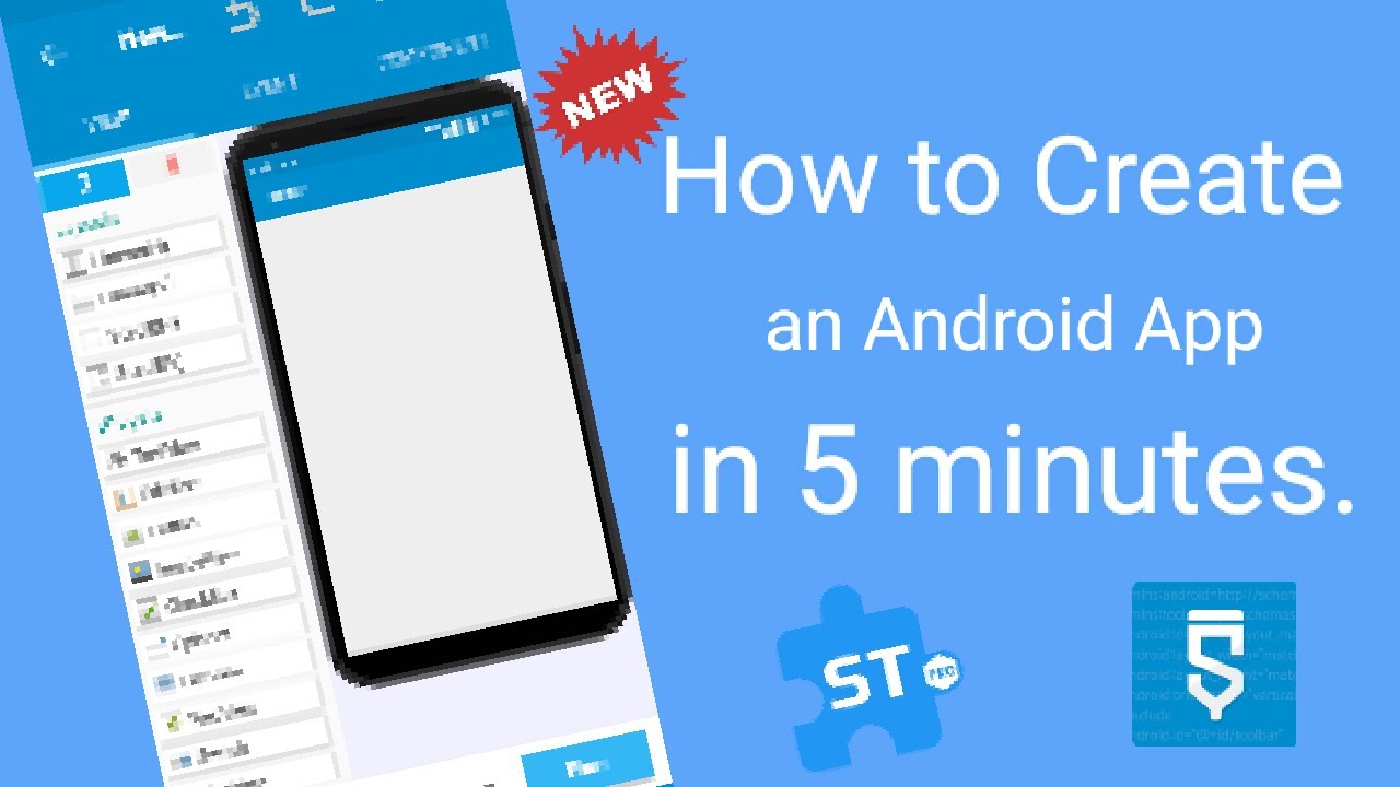 How to Create an Android App in 5 minutes with Sketchware