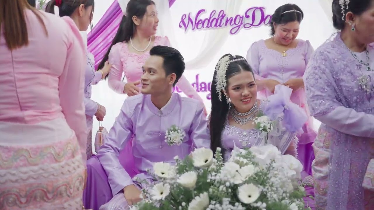 Mg Aung Thu Yein  & Ma July Myo Kyaw Wedding Highlight