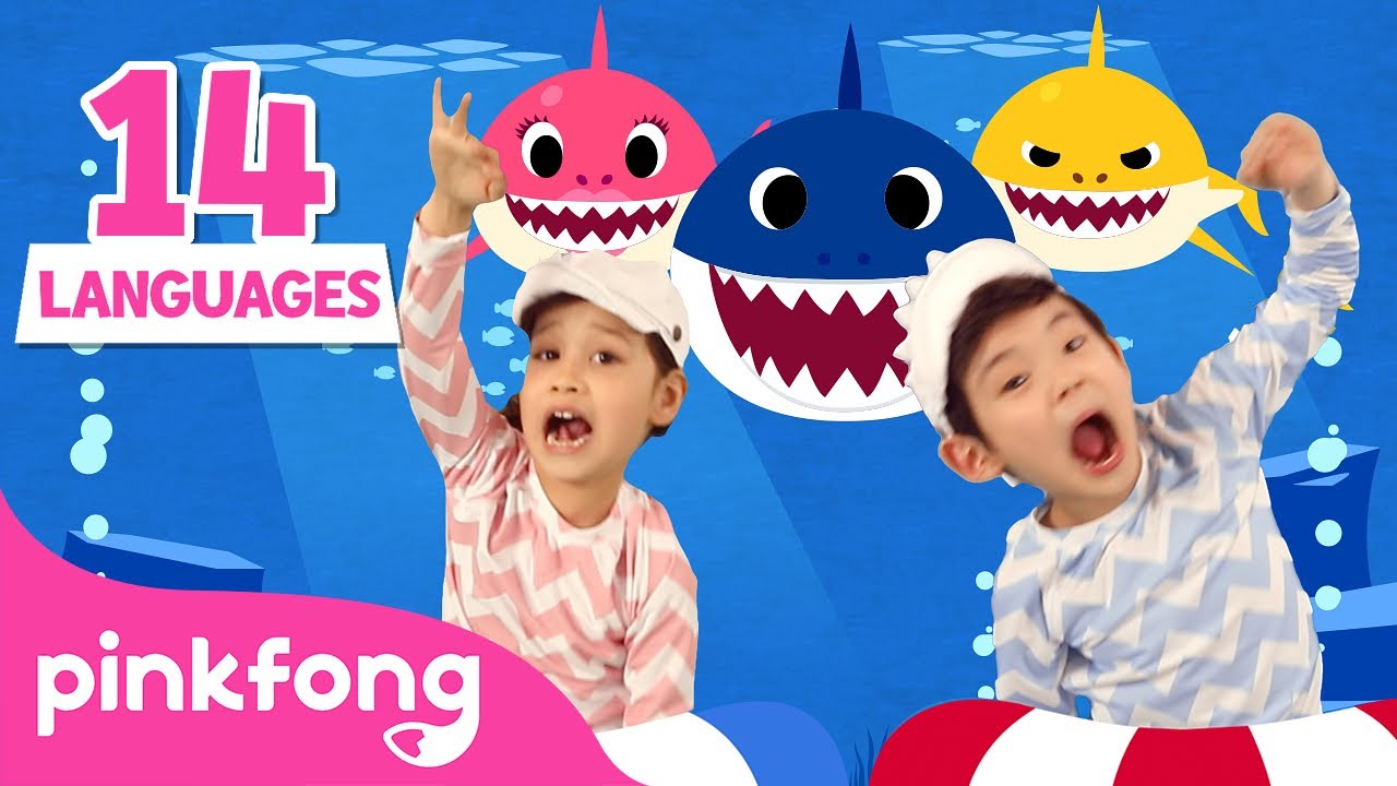 BABY SHARK DANCE ALONG in 14 languages｜+Compilation｜Pinkfong! Canzoni per Bambini