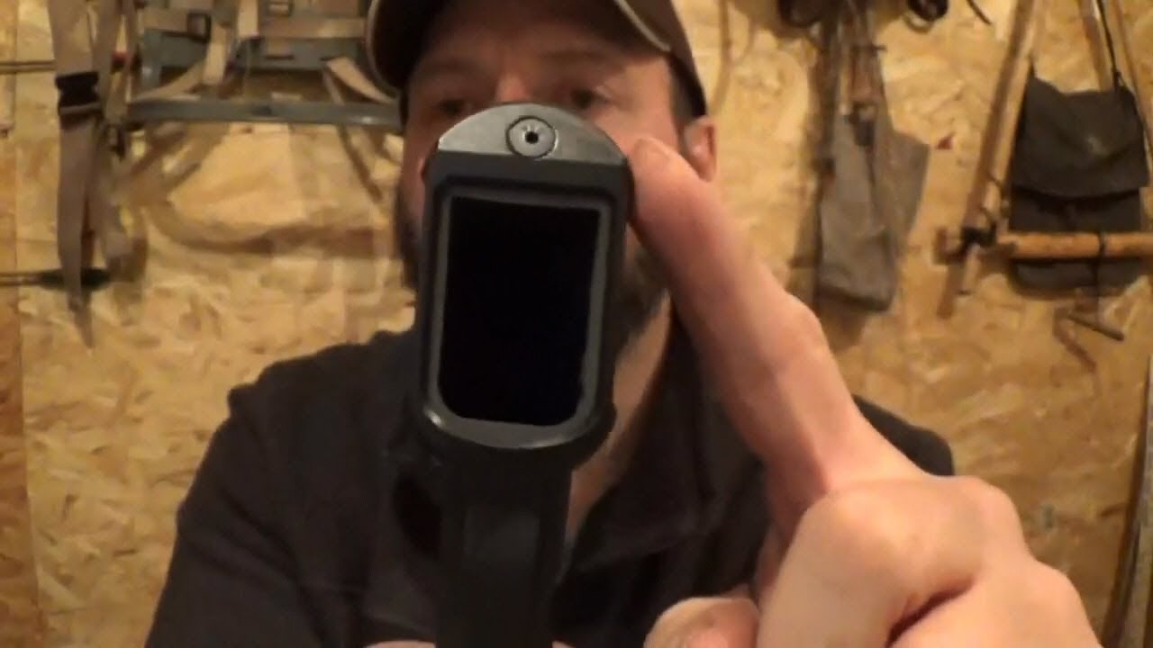 Установка магазина Glock Chopped Frame