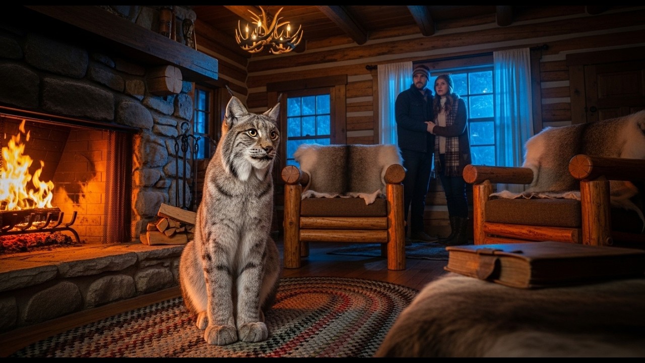 They Found A Canadian Lynx Tangled In Wire And Forged An Unbreakable Bond #truestory #wildliferescue