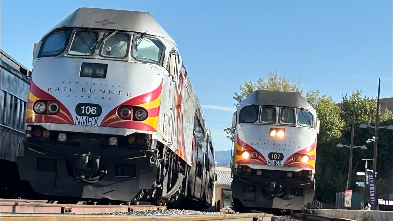 A Trip to Santa Fe (and back) on the New Mexico RailRunner Express!