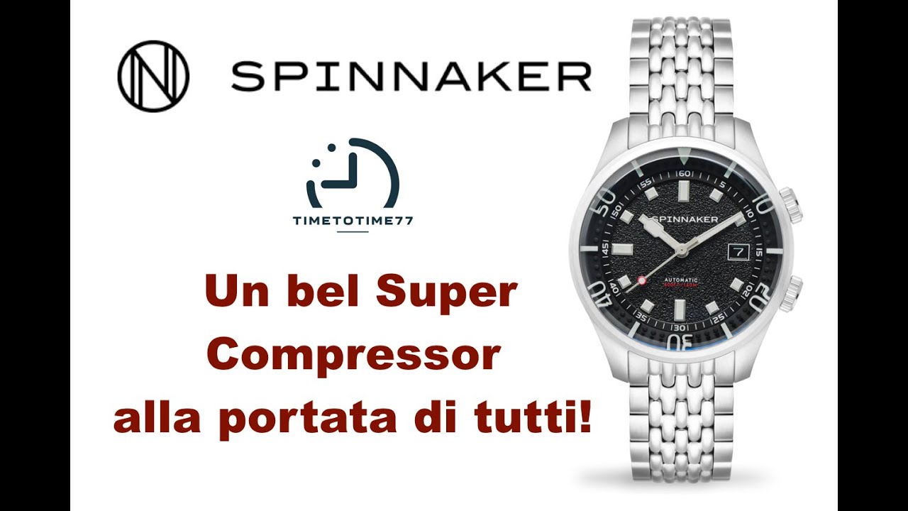 SPINNAKER BRADNER: orologio di spessore...in tutti i sensi.