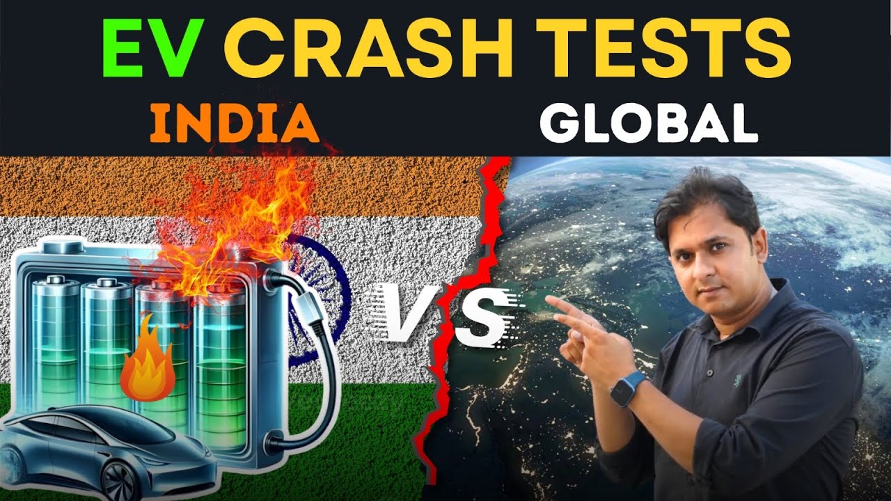EV Safety Crash Tests in India vs Global 🌍 | Bharat NCAP vs Euro NCAP Explained | AllAboutEVs