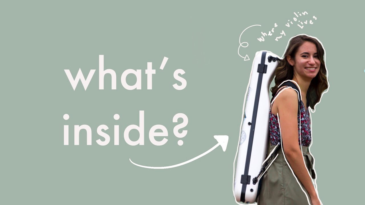 what's inside my violin case? INSIDE A VIOLIN CASE