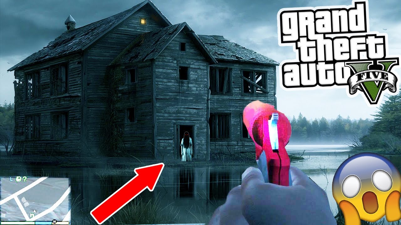 GTA 5 HAUNTED HOUSE FOUND!!! GOING INSIDE! 😱 (GTA 5)