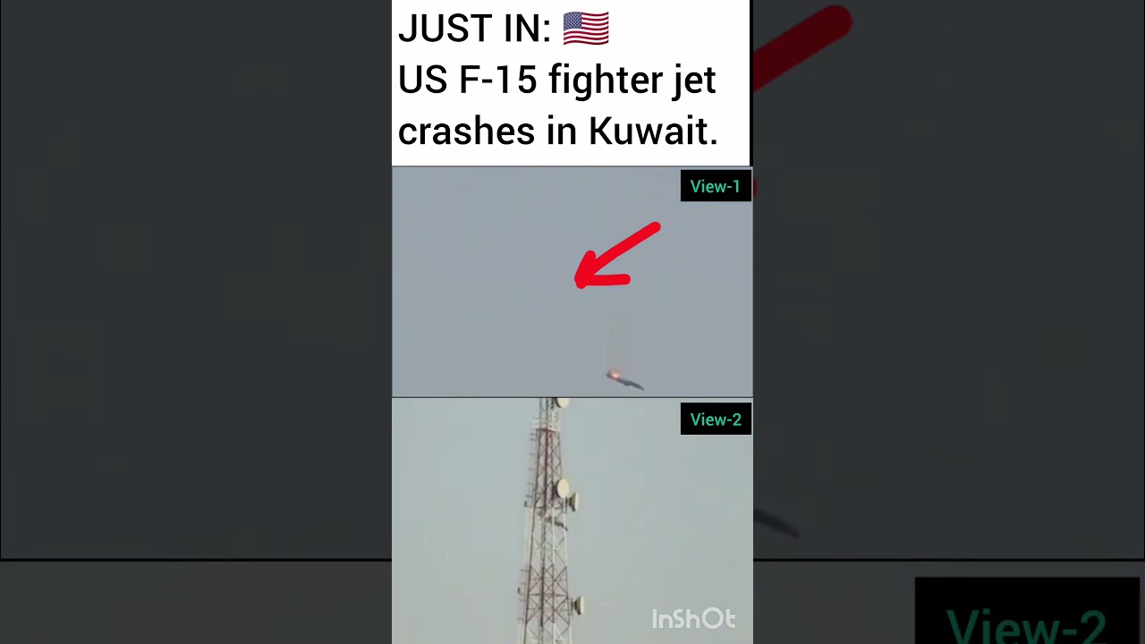 🇺🇸 US Air Force F-15 Incident in Kuwait &ndash; Latest Update #fighterjet #usairforce #kuwait