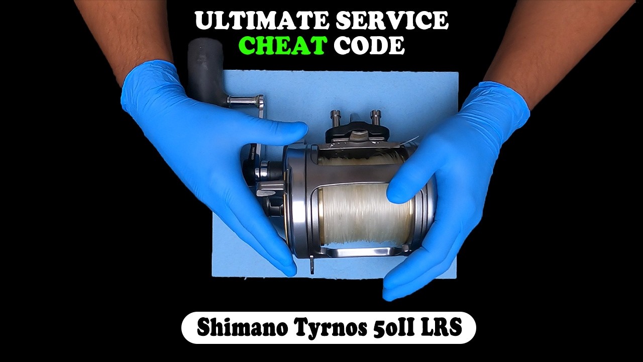Shimano Tyrnos 50II LRS Service Tutorial