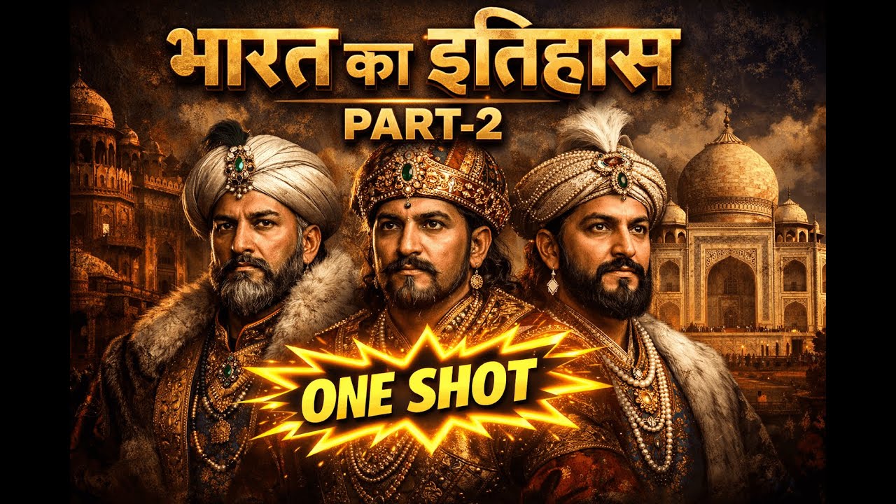 🔥 MEDIEVAL INDIA: मध्यकालीन भारत ONE SHOT | सभी Competitive Exams के लिए