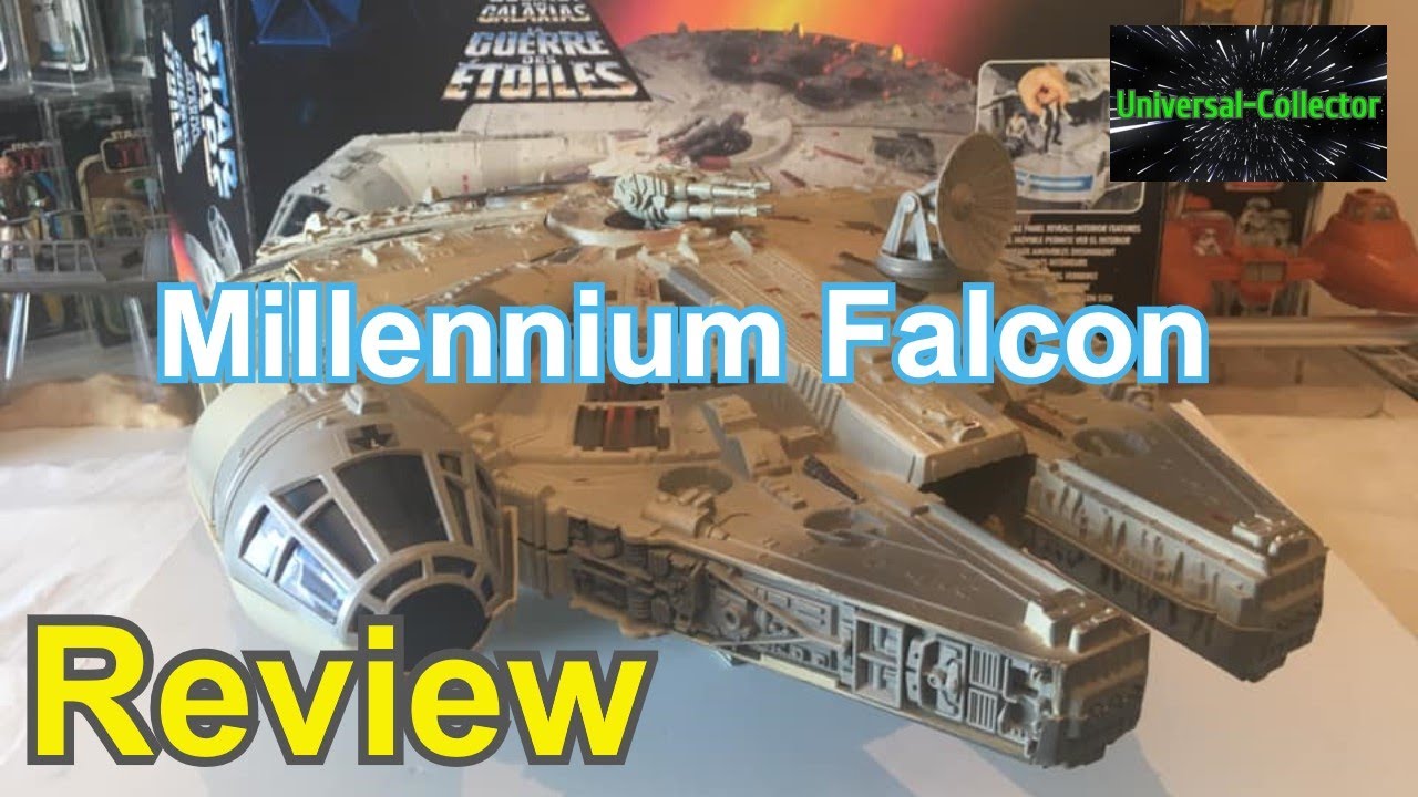 Star Wars Kenner/Tonka millennium Falcon 3.75 scale vehicle Review