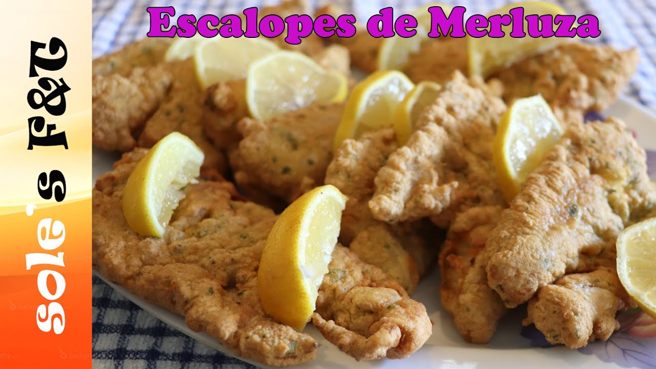 Escalopes de Merluza   UNA DELICIA