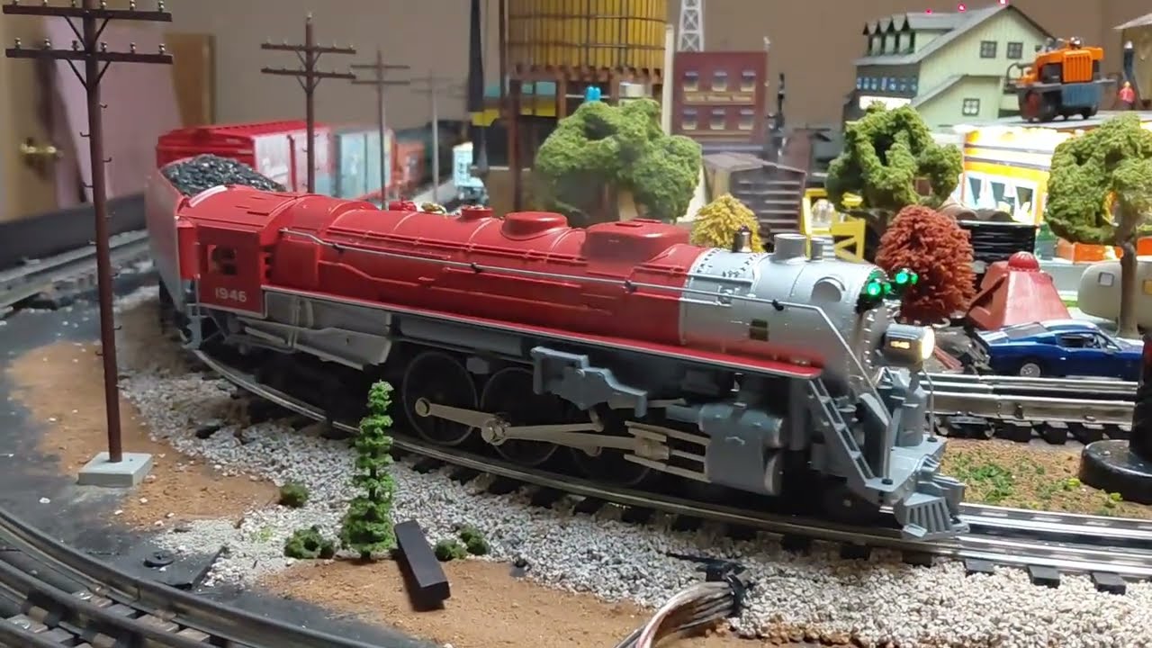 🦃🦃 Thanksgiving Day Train Run 🦃🦃 Lionel Lionmaster Pacemaker Hudson freight run.