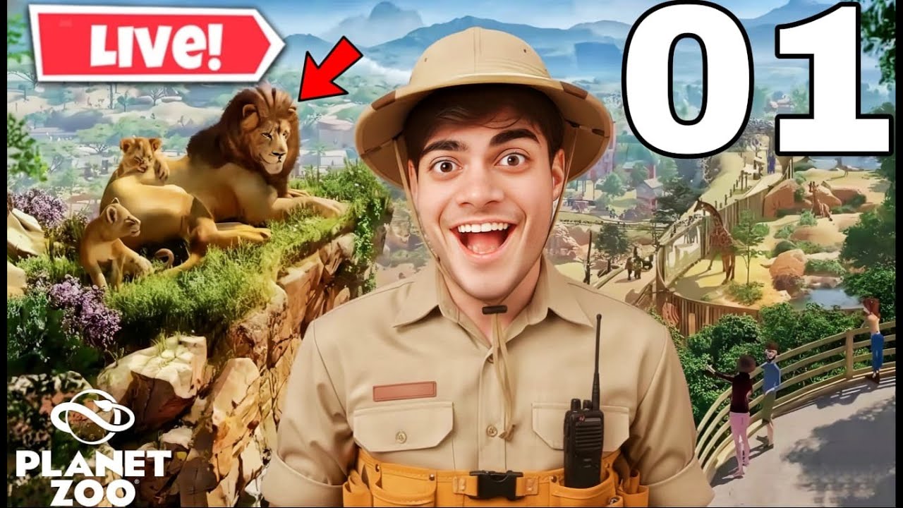PLANET ZOO LIVE GAMEPLAY - AB GAMERZ