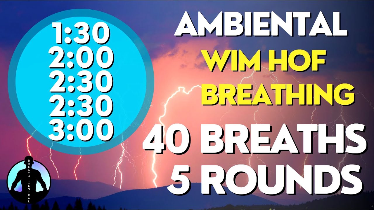 You're Breathing Through the Storm: Guided Wim Hof Breathing on a Rainy Day
