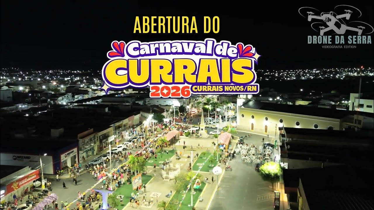 Primeira noite de carnaval em Currais Novos-RN 2026