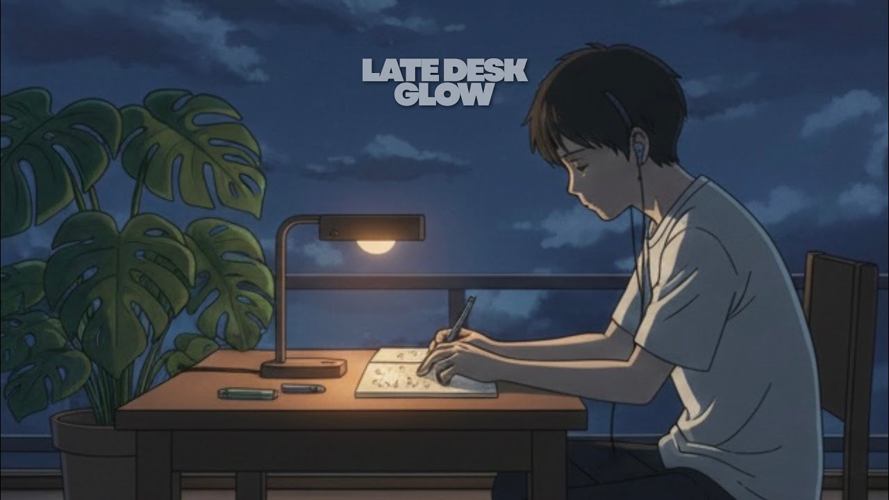 Late Desk Glow — Calm Lo-Fi for Focus, Work & After-Hours Flow